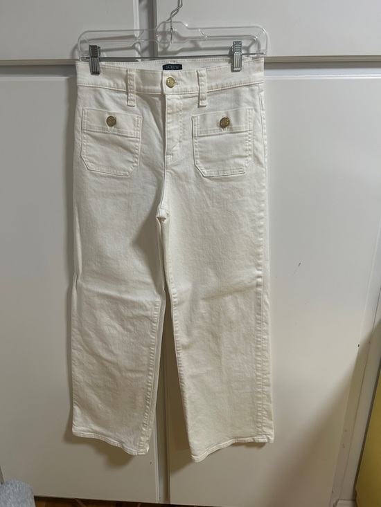 J. Crew Factory Denim - J. Crew Factory White Wide Leg Jeans NWOT